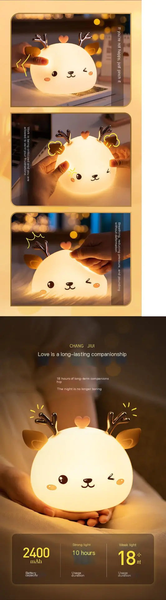 Dreamy Unicorn LED Night Lamp